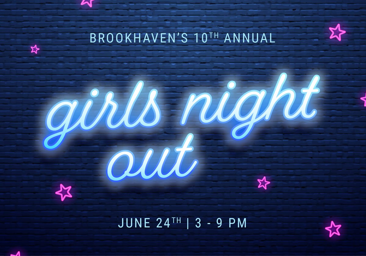 Girls Night Out is NEXT month. Discounts, deals, after-hours shopping, door prizes and much more make this night one to remember!