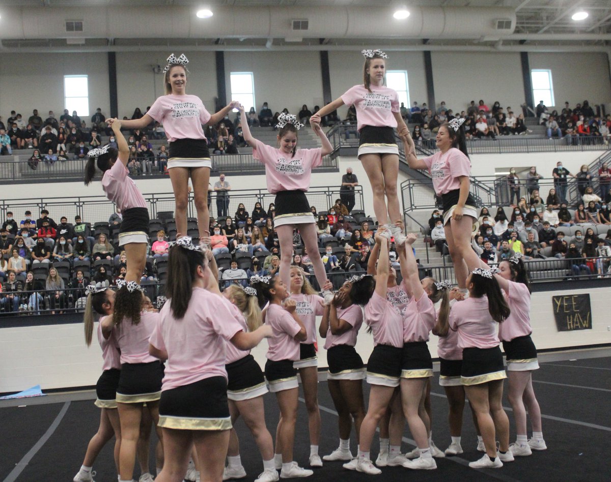 CleburneISD's tweet photo. Last CHS pep rally of the 2020-21 school year! https://t.co/xtv2mkcsRo