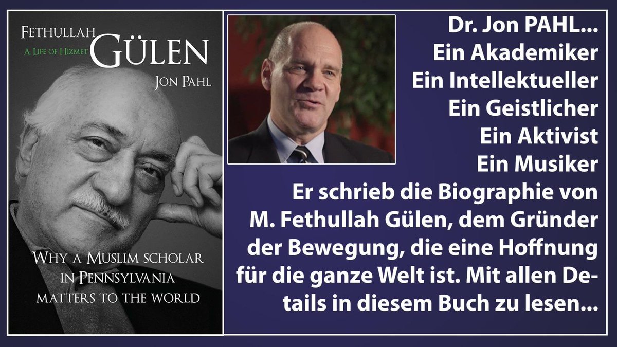 VEZ_NRW's tweet photo. #einlebenfürhizmet

Es geht um die Buchbesprechung von Dr. Jon Pahl über sein biografisches Buch “Fethullah Gülen: A Life of Hizmet”. 

🇩🇪 in Deutscher Sprache unter -> https://t.co/iLmjJTZTEy https://t.co/ackbG23QMh