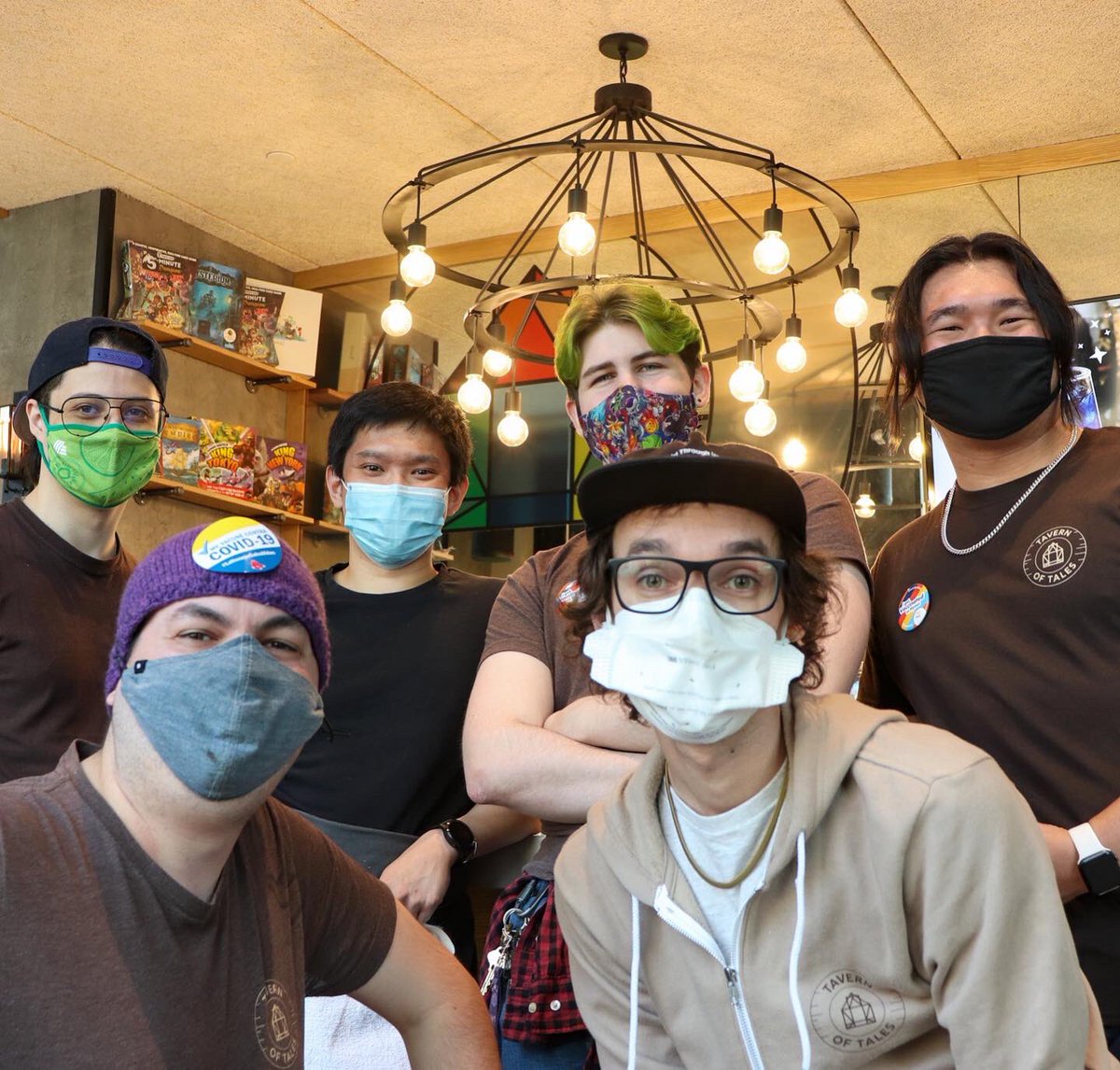 tavernoftales's tweet photo. Boston’s only board game bar is fully vaccinated and excited to get back to playing games with YOU! 

Make a reservation for a one of a kind Board Game Experience today by clicking the link in our bio or heading to https://t.co/UWLsh6Y25d https://t.co/MCv65fu13x