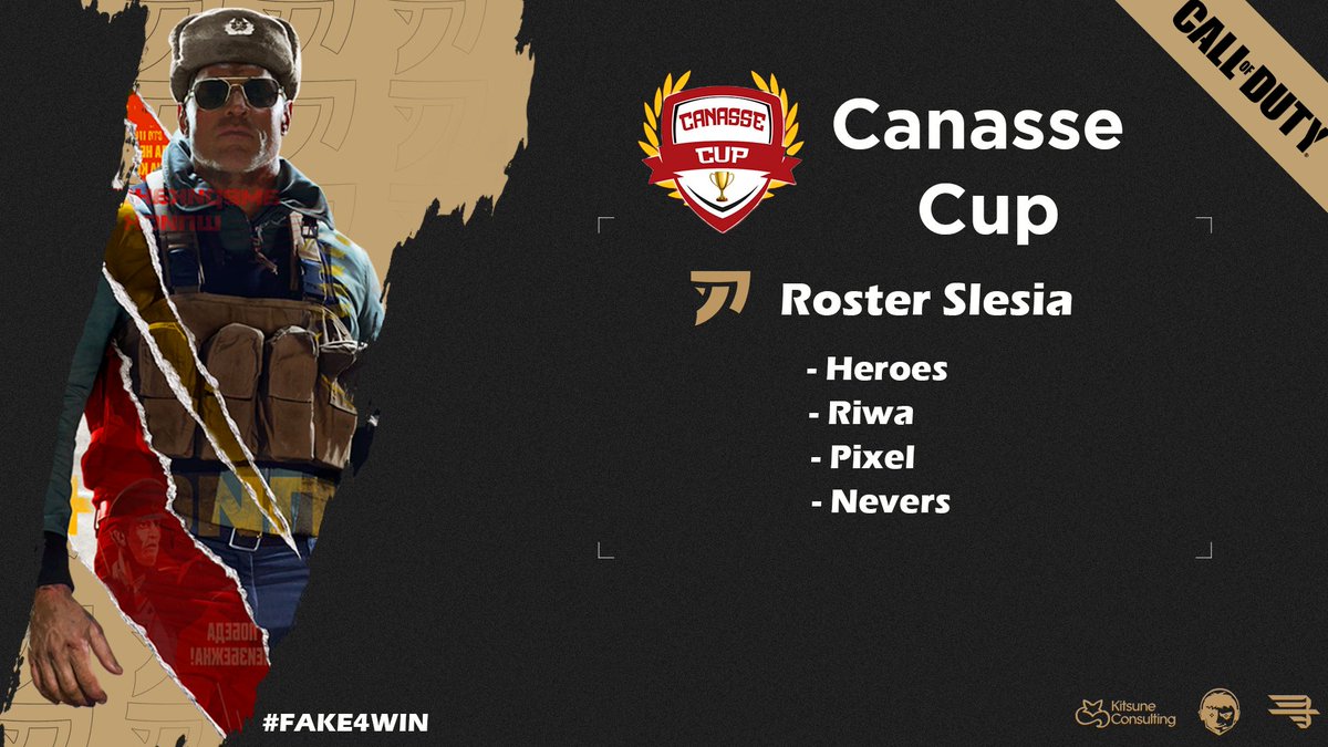 fakeforwin's tweet photo. [#Tournoi] 🏆

Ce soir c'est call of duty qui est à l'honneur ! 

Notre roster @TeamSlesia est bien parti pour tout casser lors de cette Canasse Cup organisée par @AS_Canasse ! 🤯

GL à nos premiers adversaires @EclezyaeSport on va pas vous laisser de repis 😏

#FAKE4WIN 🇨🇵🤎 https://t.co/oZ9seAunf0