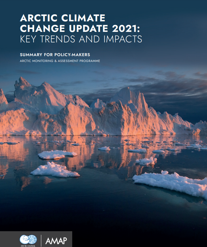 YCSYukon's tweet photo. The @AMAP_Arctic  #ClimateChange Update 2021 report is out -https://t.co/JgrimHEKt5 https://t.co/CStZ7pQTaK