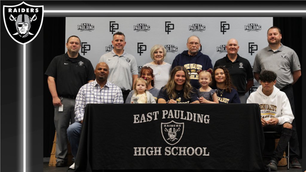 EPHS Athletics (@athleticsep) on Twitter photo Congratulations to <a href="/KyraLightner/">kyra lightner</a> on signing her NLI to further her education and athletic career for @ReinhardtSoftb1. 🏴☠️🖊🏴☠️ <a href="/OneRaider1/">OneRaider</a> <a href="/pauldingboe/">Paulding County School District</a> <a href="/Paulding_Sports/">PauldingCountySports</a> Congratulations to <a href="/KyraLightner/">kyra lightner</a> on signing her NLI to further her education and athletic career for @ReinhardtSoftb1. 🏴☠️🖊🏴☠️ <a href="/OneRaider1/">OneRaider</a> <a href="/pauldingboe/">Paulding County School District</a> <a href="/Paulding_Sports/">PauldingCountySports</a>
