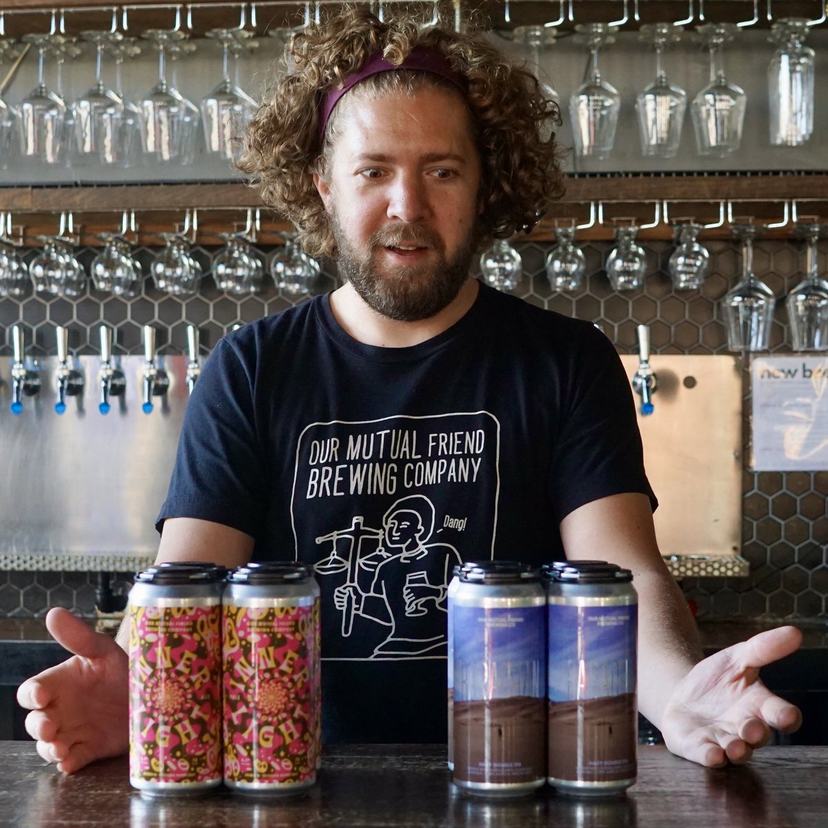 It’s a wonderful day for some fresh, hoppy beer! Our beloved Inner Light and round two of Barachan, a hazy double IPA brewed with Leopold Bros. Floor Malt and hopped with Mosaic, Simcoe, Citra, and Azacca are available now and delicious. Cheers, y’all!