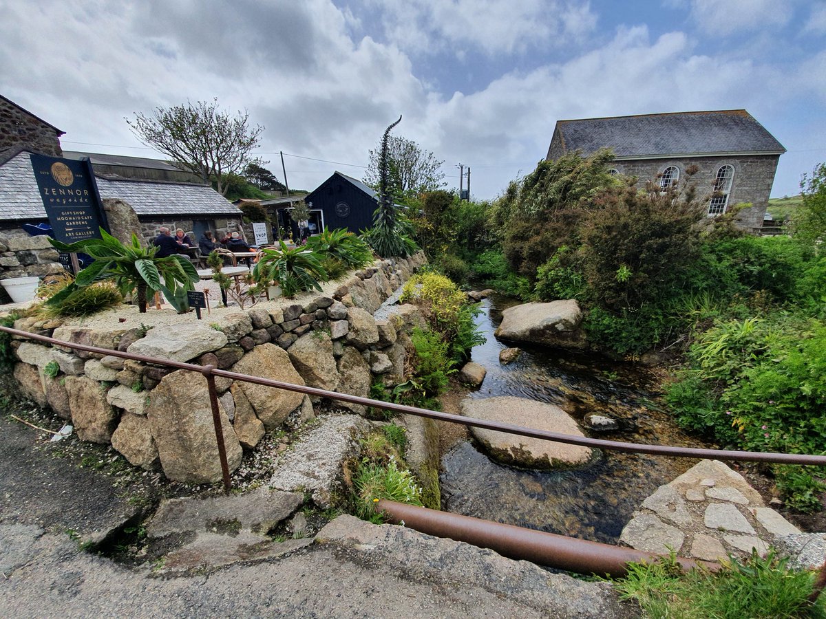 hortidreamer's tweet photo. The perfect pit stop to get my #icecream fix in the middle of a #cornish storm. The quaint village of #zennor #weyside and this gorgeous shop and gallery for #moomaid ice cream. I confirm it was delicious
#gardensofcornwall #cornwall #staycation #shipwreck #mintchocchip https://t.co/ekJ8FOzulH