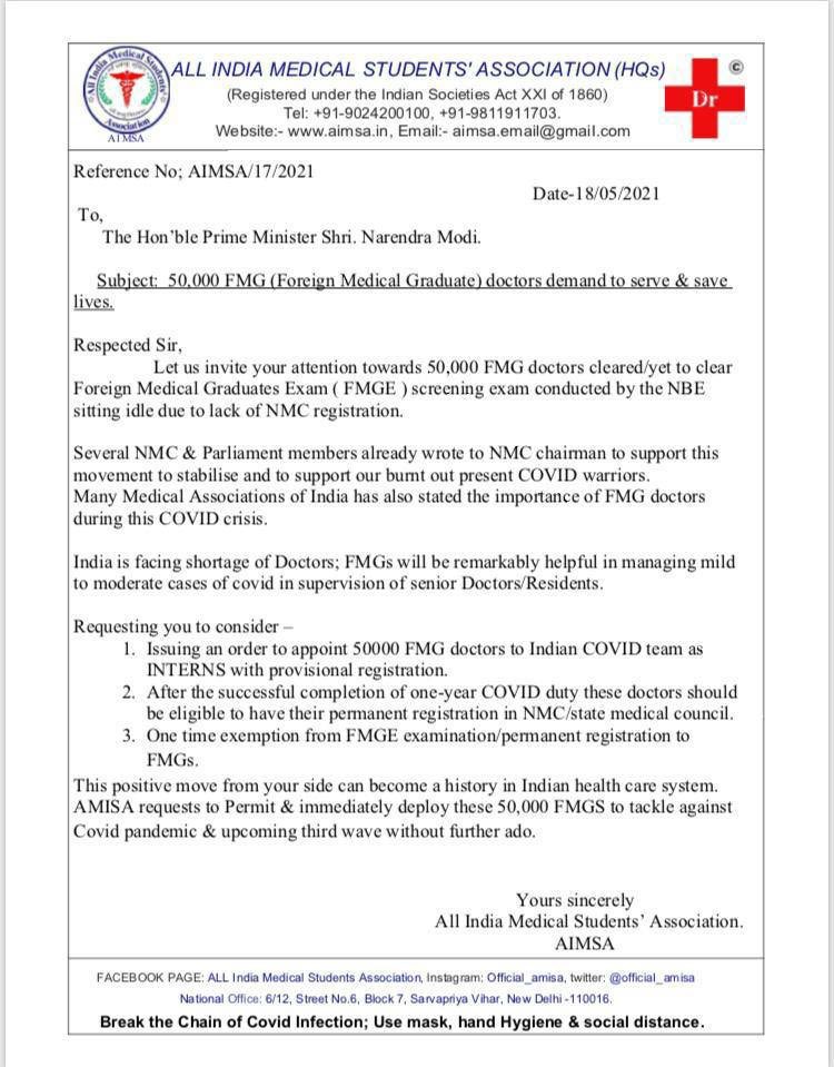 Shukla_Sur's tweet photo. Support the doctors, not the PM! 
#PMModi50000FMGdoctors @indSupremeCourt @DrHVoffice @drharshvardhan @narendramodi @MoHFW_INDIA 
Live conference with the writers of these letters, not a speech for Varanasi front liners. https://t.co/9do3ODhnHr