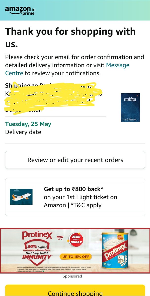 aughad_mastana's tweet image. Just ordered #karmyog @Banker_Sadhu @thatfunnymummy 
Thanx for suggestion