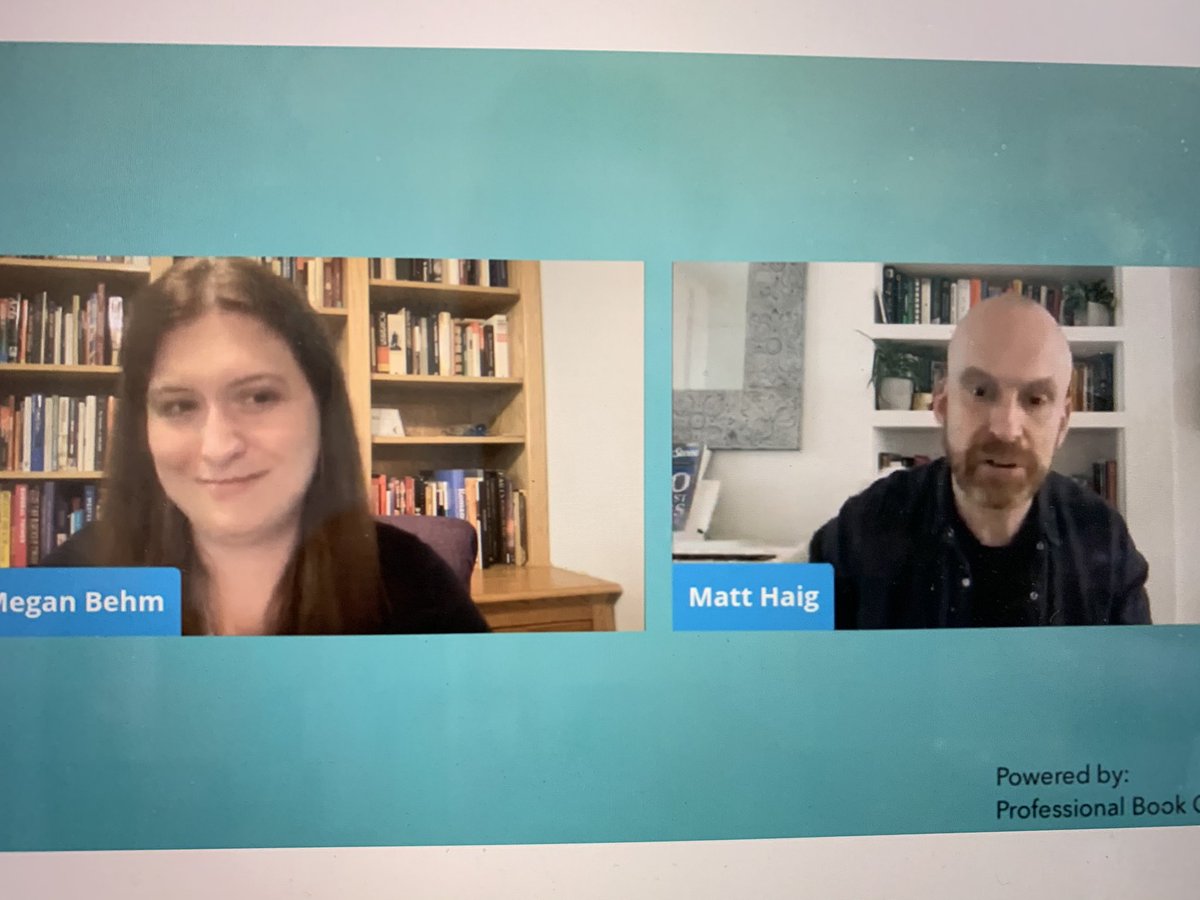 “We’re here because of a long string of failures.” Listening to a great discussion with Midnight Library author <a href="/matthaig1/">Matt Haig</a> #foodforthought #pbcguru