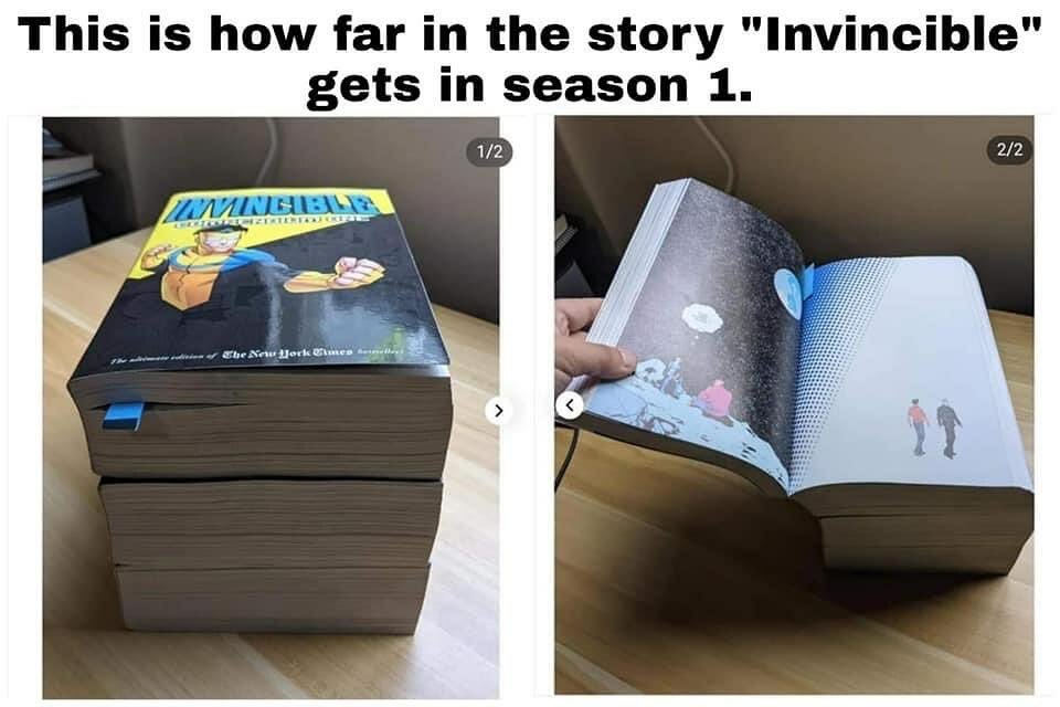 This is how far in the story season one ends. : r/Invincible
