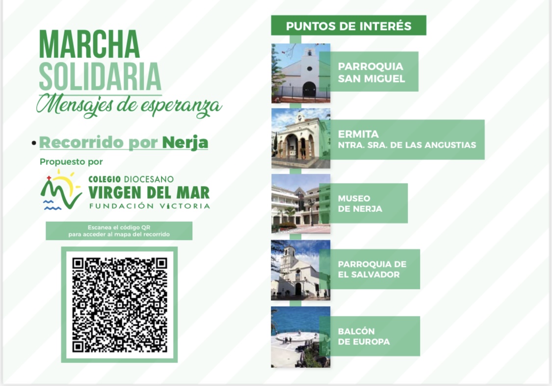 Recorrido #FVMarcha21 en familia 🏃‍♀️🏃‍♂️ sábado 22 y domingo 23 de mayo. Los participantes deberán subir imagen a Twitter con el hashtag #FVMarcha21 para participar en el sorteo de un lote de productos. 
Fundación Victoria
#ColegiosDiocesanos#DeCorazón💚