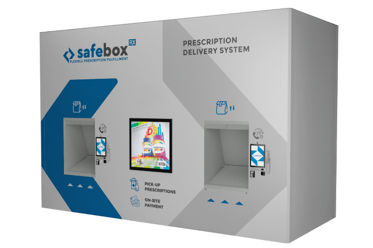 SafeBox RX is the next-generation self-service solution to securely store and dispense prescriptions, 24 hours a day, 7 days a week, including bulky and refrigerated medications. Learn more at hubs.ly/H0K_LLb0 #warehouseoperations #materialhandling #warehouseautomation