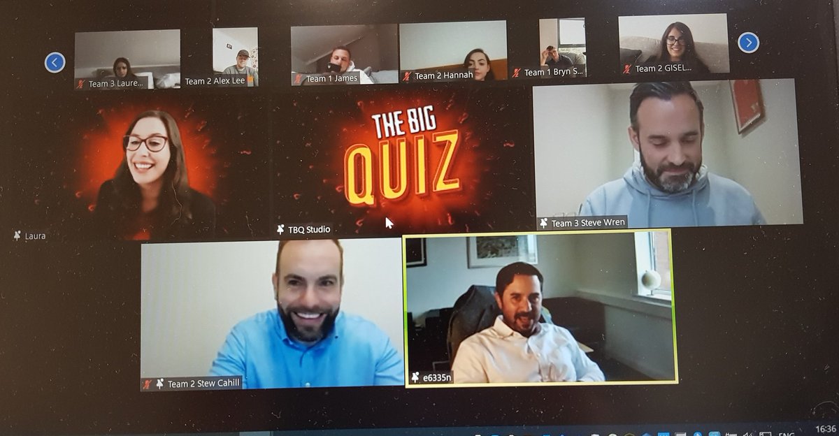 notmywok's tweet photo. Great afternoon with the U2 Elite club, not long now before these are done in person. Well done to Steve's team who won. Was also great to hear Steve and Stewart's singing voices in The Big Quiz. 😂. Also well done to Ella for most points scored. https://t.co/lfLr9N7gVD