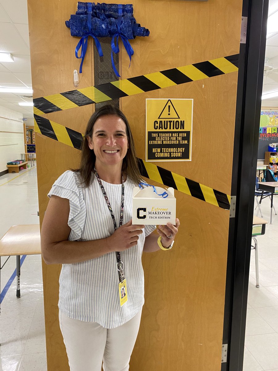 cfcstech's tweet photo. This week we surprised the teachers selected for the Extreme Makeover Team! This phenomenal group of teachers will be learning and leading the way with technology next year! https://t.co/App3Ylo9BP
