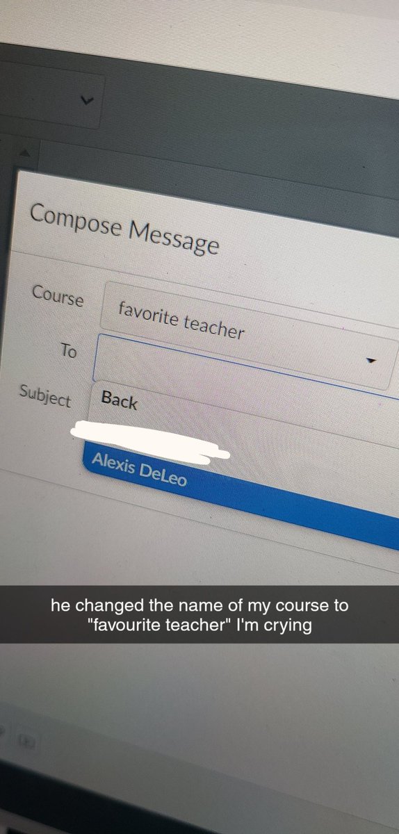 missdeleyo's tweet photo. This kiddo was ready to send his to me to get printed, and I went to his canvas to find me to send the file, and when I went to look at his courses I couldn't find Intermediate Algebra. I looked at him confused and he goes "oh you're in there as favorite teacher, duh." https://t.co/CybvRhYgQZ