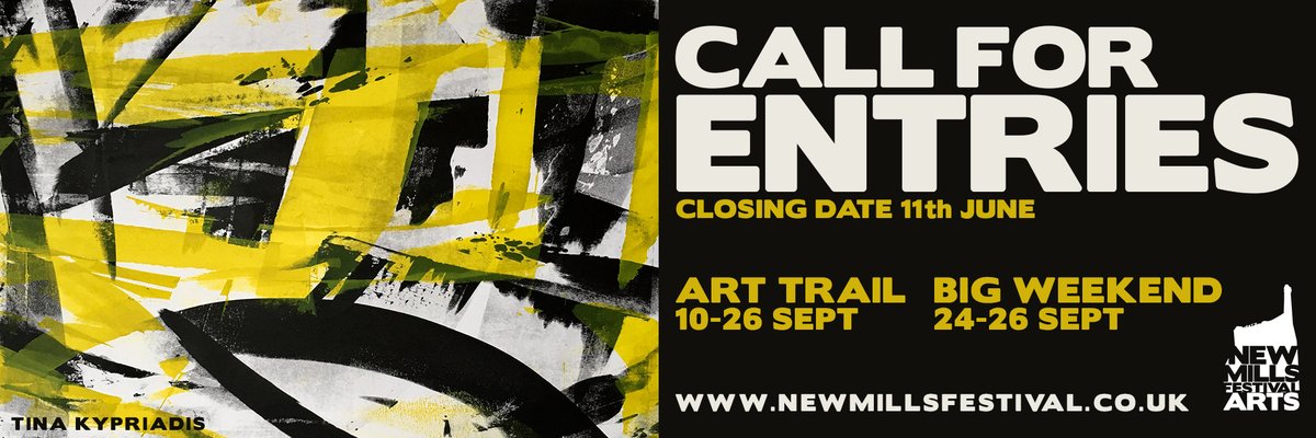 The Festival Art Trail is still accepting entries up til 11th June  - join us to have your work featured!
