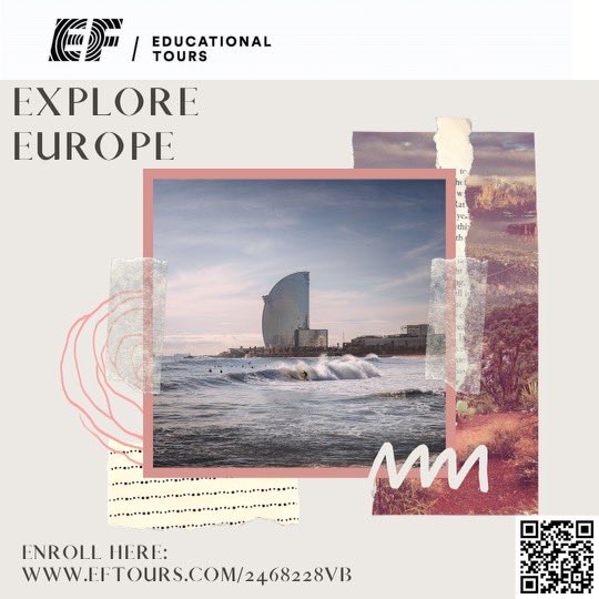 Are you getting excited to Explore Europe? The parent meeting is coming up on the 27th and spots are filling up fast. Get registered today and we’ll see you the 27th!