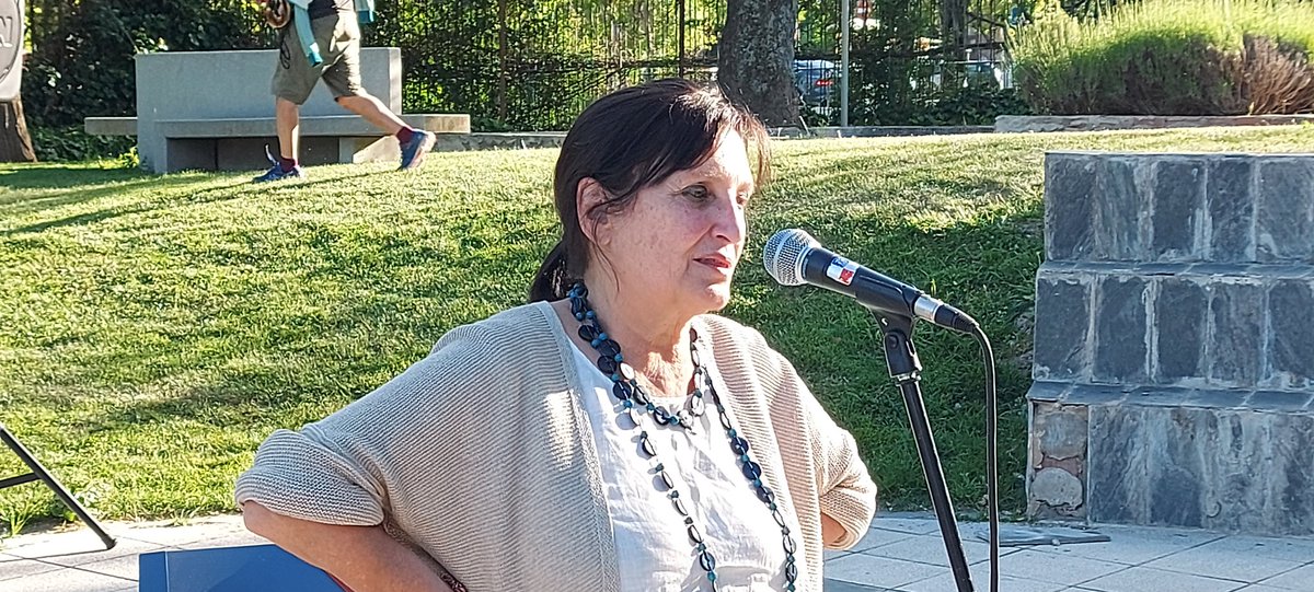 leganemos's tweet photo. Interviene @LourdesLucia10 recordando los cambios que ha traído el #15M y que todavía perviven. Mucho del avance feminista de los últimos años germinó entonces

🗣️ “Aprendí muchísimo de las mujeres jovenes" https://t.co/QYYk5QfGCy