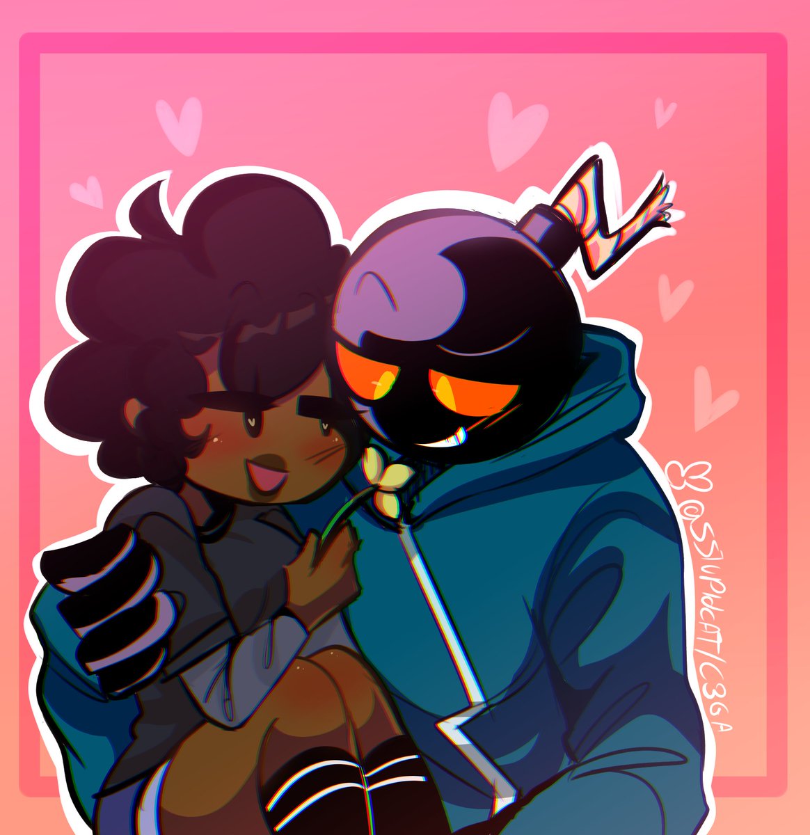 SStupidcat's tweet photo. #whittyxcarol #whittyfanart  #whitty #Whittyfnf #carolfnf #Carolmod #CarolFanart 

I really love they.

"                                     🌻                                       " https://t.co/DKaHNyfIxB