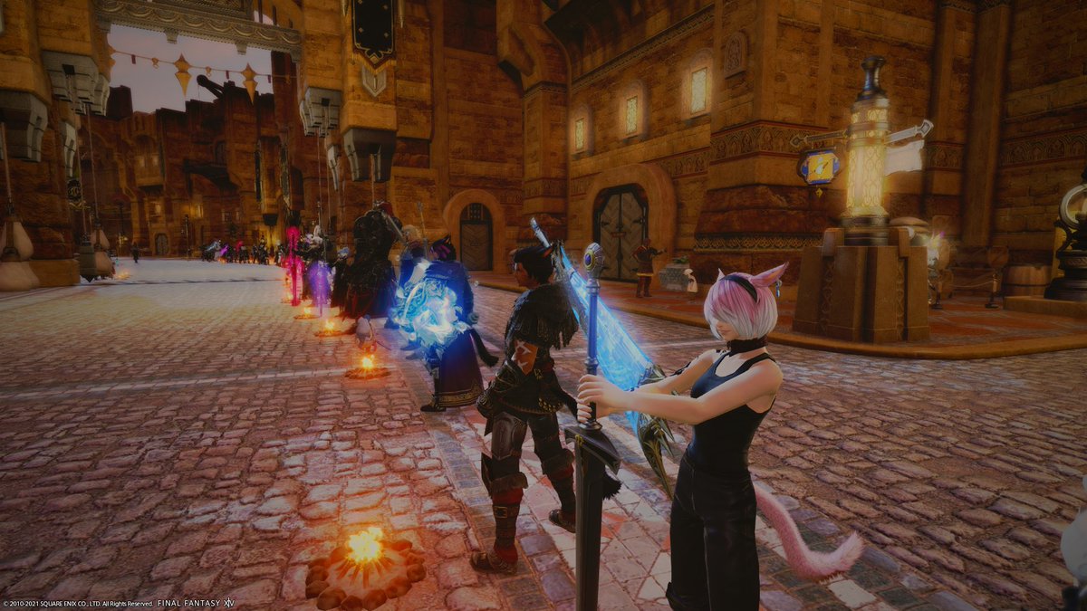 Cloe707's tweet photo. This game. 😭❤️
So proud to be a part of this.
#FFXIV #RIPKentaroMiura #memorial #spriggan https://t.co/VZtk6hISrL
