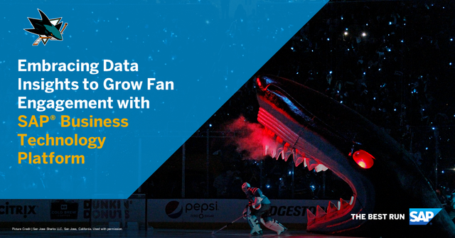 dclemens's tweet photo. Fans can feel the excitement and energy fill the San Jose Sharks stadium instantly! To ensure new and longtime Sharks fans continue to fill every seat, the Sharks turned to SAP to unify fan and customer data and gain complete visibility of fan activity. https://t.co/0Jw8DreHFp https://t.co/rQQ2L54ncr