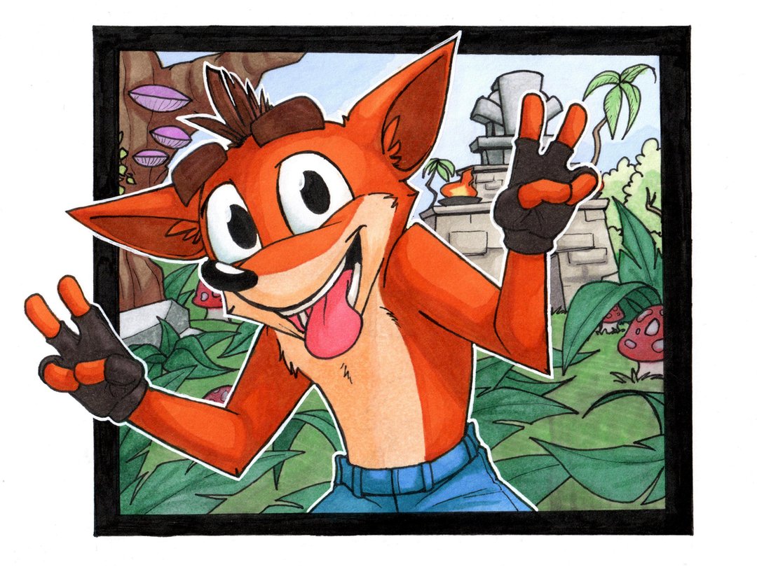 GrinningKit's tweet image. So, I downloaded "Crash Bandicoot: On the Run!"...