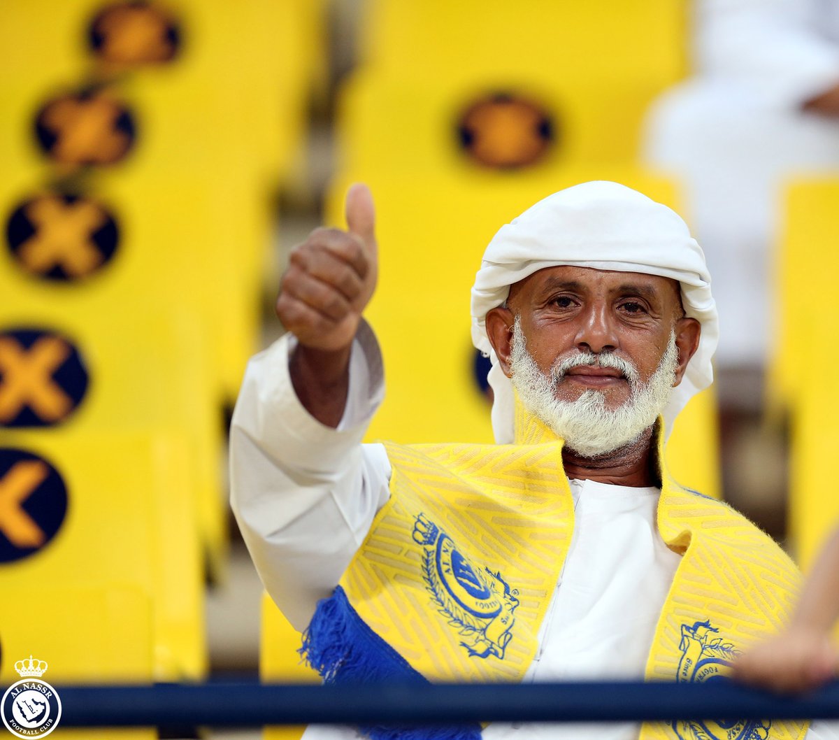 AlNassrFC's tweet photo. انا رااااجع اشووووفك 🤩💛 https://t.co/S3YenIysk9