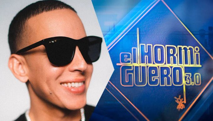 daddychart_'s tweet photo. Daddy Yankee will be present today at 'El Hormiguero' at 21:45 hours Spain. 🇪🇸 https://t.co/69lCuQsUrZ