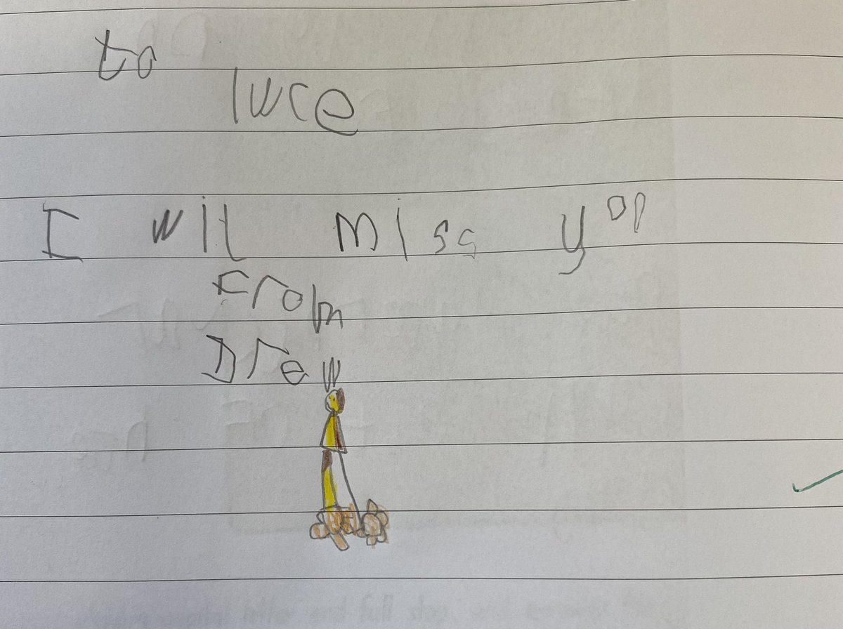 HT_CofE_Burnley's tweet photo. Today in EYFS we said farewell to our friends Boris, Buttercup, Lucky, Knuckles and Popcorn. The children wrote their own goodbye notes to the ducklings. We have loved looking after them and watching them grow! 🦆 https://t.co/qRczNpW7Wx