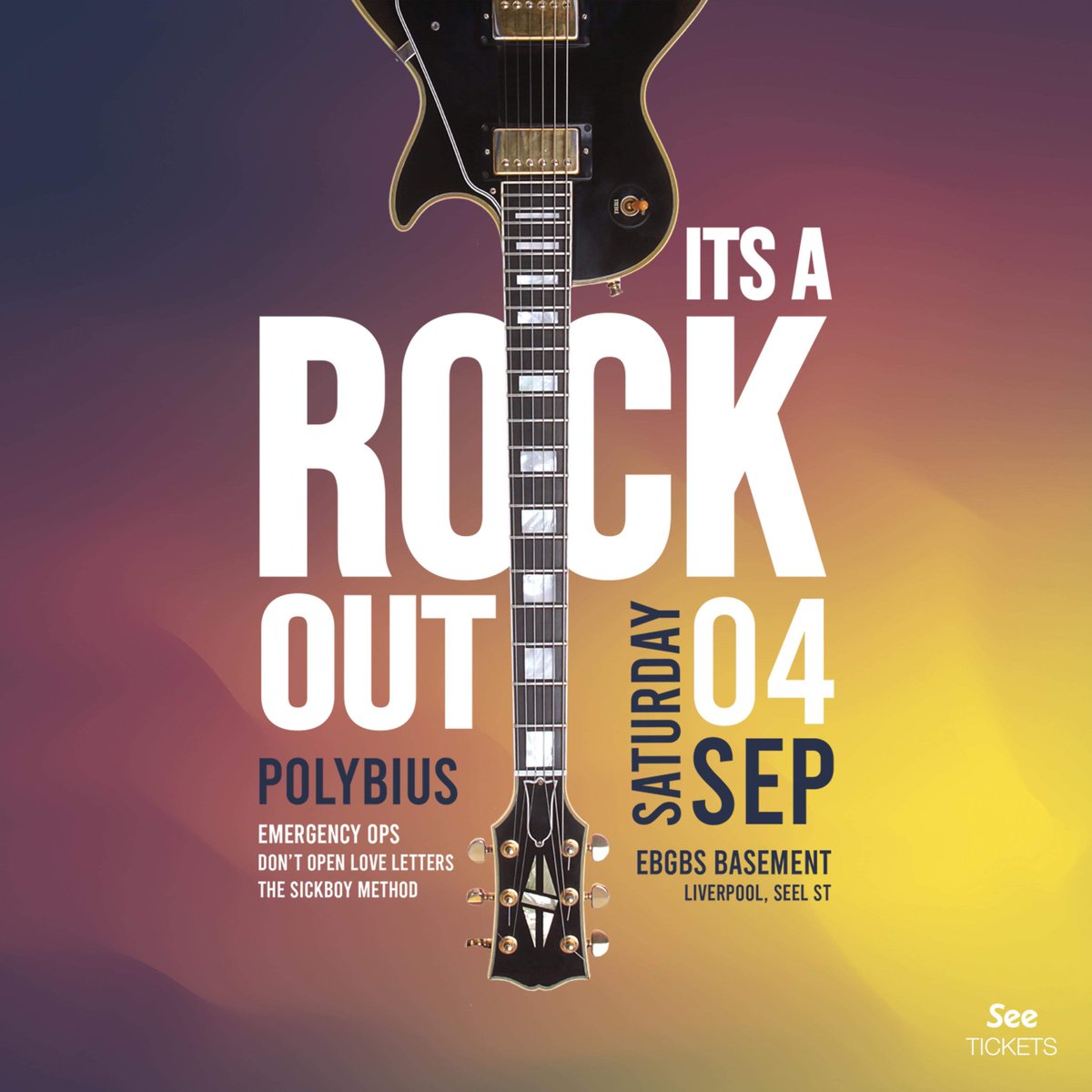 Hey guys! 

Very happy to announce we are headlining Its a Rock Out @soundmusicgro at one of our favourite venues <a href="/ebgbsliverpool/">E.B.G.B.S</a>.

Better see you there on the 4th of September! 🤘🤘🤘