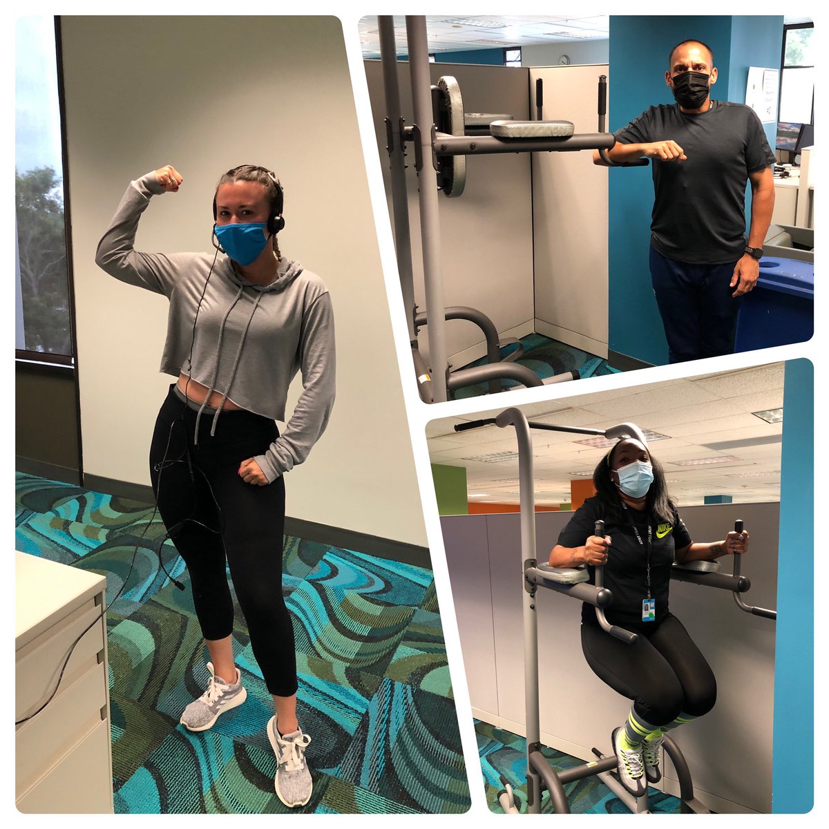 Miami 9 Fitness Day!! #GWR #fitnessgirl #fitness @GarciaBeProud #workoutgear <a href="/ATT/">AT&T</a> <a href="/JoseMiami9/">Susan Hennigan</a>