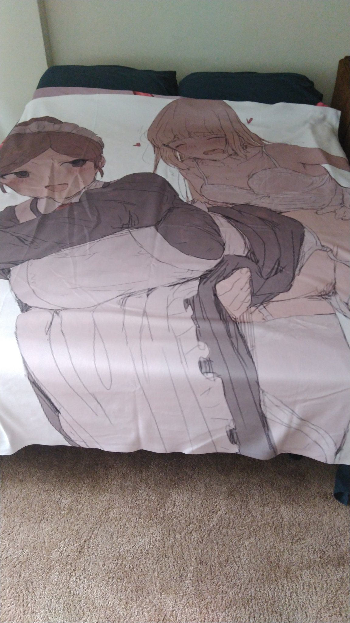 Chef Chance Rosales on X: @mdf_an thank you so much for allowing me to put  your art on a blanket. Unfortunately I had to get it reprinted because the  first one was