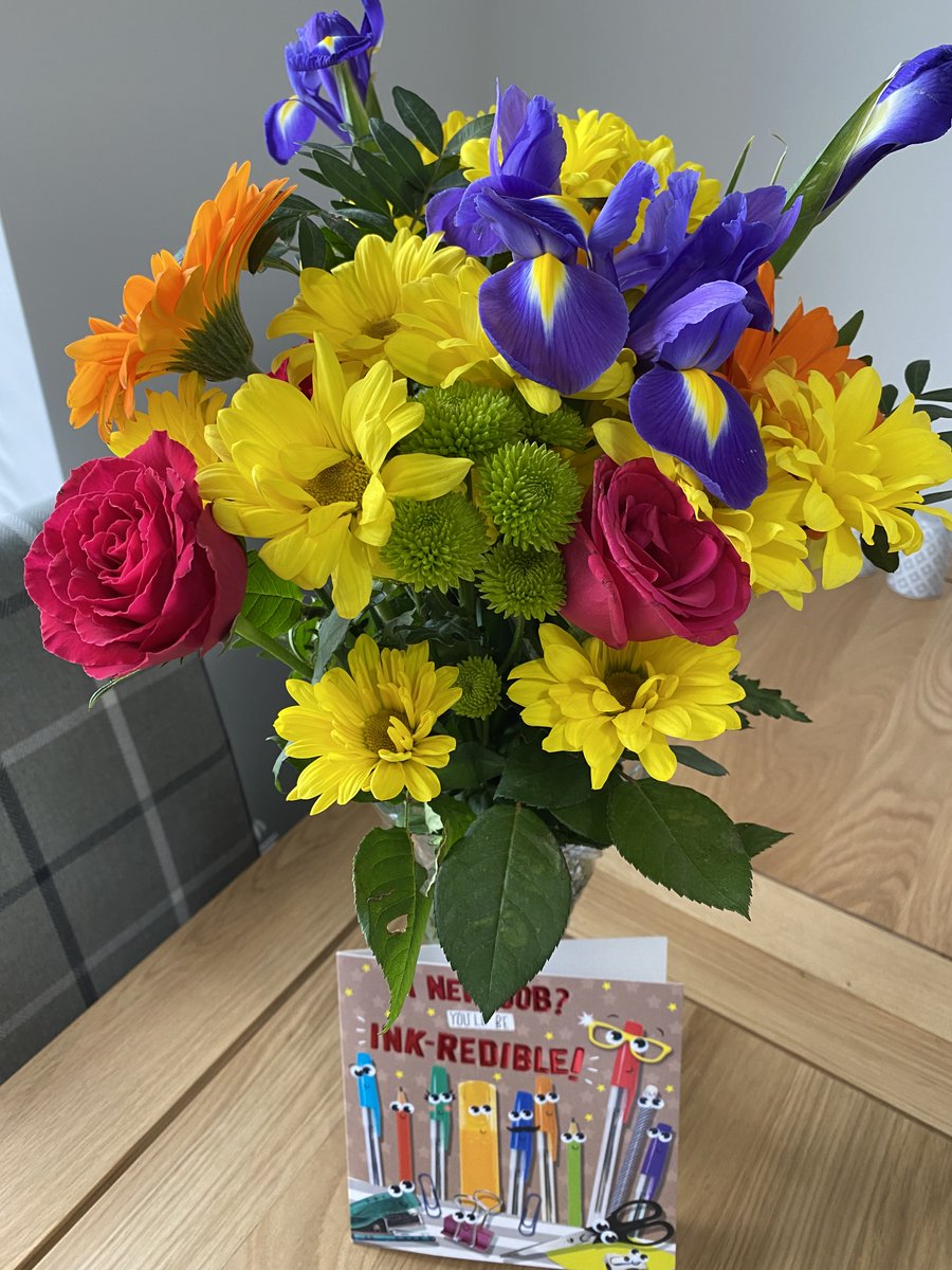 MrsKJx's tweet photo. On a brighter note, I have been offered a job at my placement school next year! Cannot wait to officially join such a wonderful, supportive department and school 🎉🥳 #NQT #dreamjob https://t.co/RXhwYcf39N