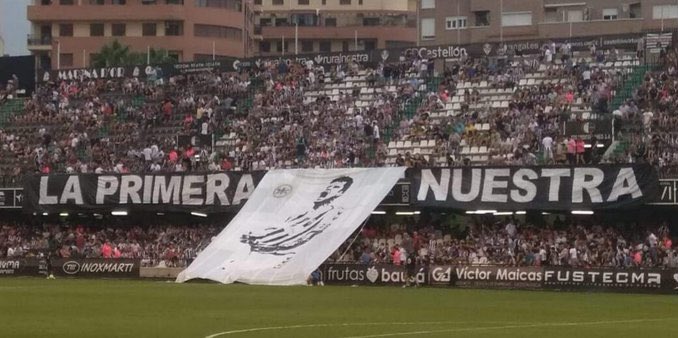 Hui més que mai!

Porque nadie dijo que el fútbol profesional fuera fácil.

Nos habéis sacado del pozo en el cual llevábamos muchos años, sólo queda el último empujón!

Somos muchos los que desde casa os estaremos empujando.

Vamos a por ello <a href="/cdcastellon/">CD Castellón</a> 💪🏻💪🏻

#PPO