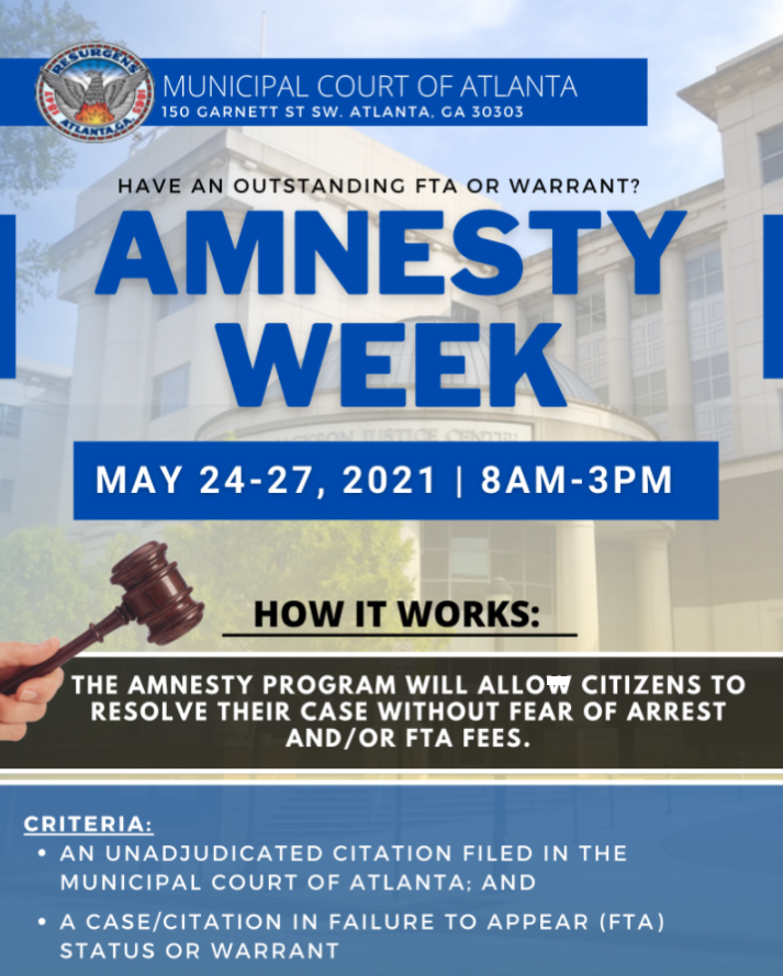 Don't miss out on Amnesty Week!
