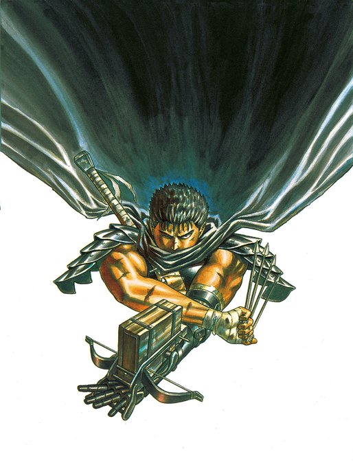 Berserk Vol. 1 cover art, Kentaro Miura