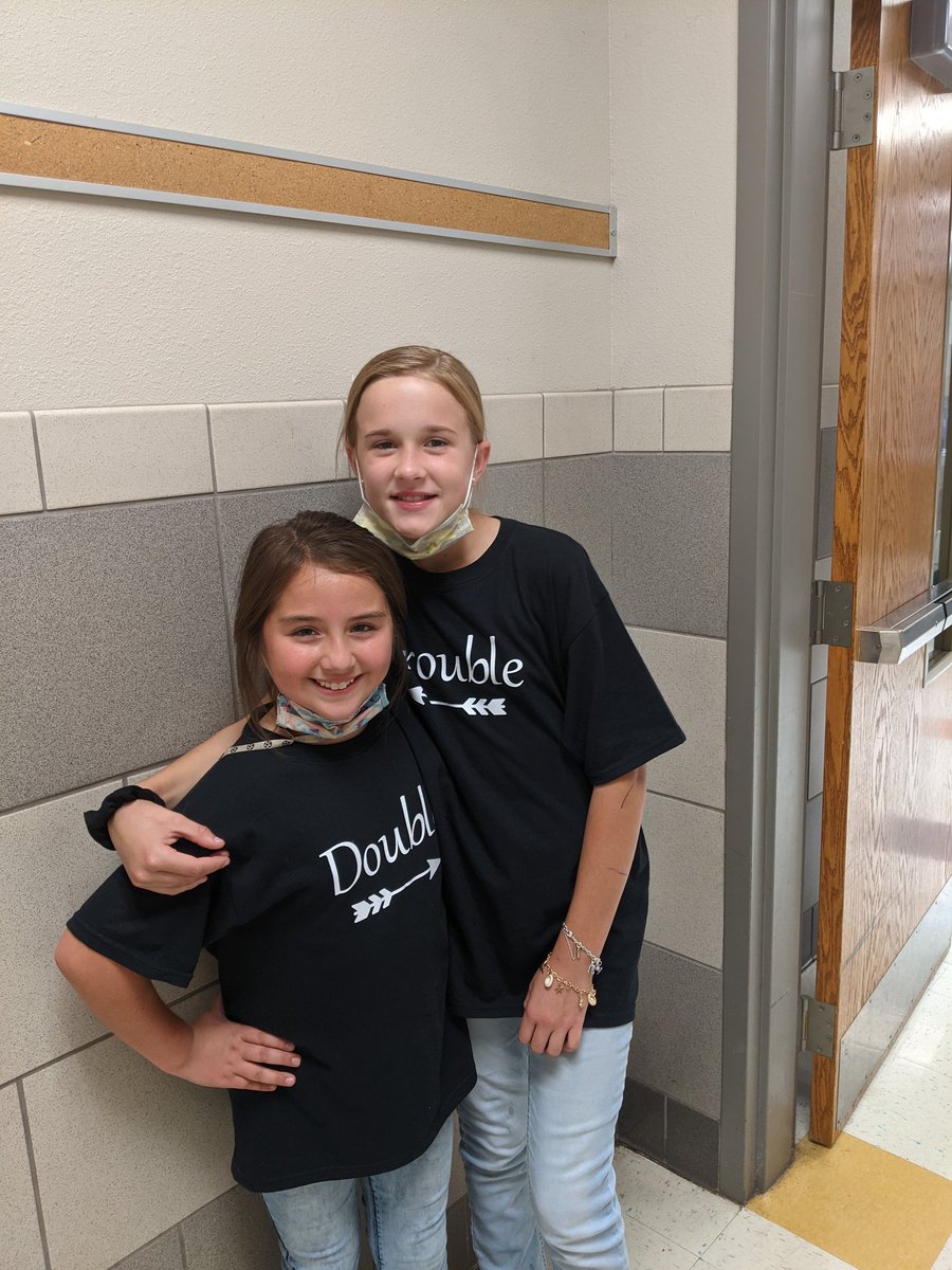 Seeing double on twin day! <a href="/1GoliadSAISD/">Goliad Elementary </a> <a href="/KlepacShannon/">Shannon Klepac</a> <a href="/judyknight47/">Judy Knight, Ph. D.</a> <a href="/ABishop_21/">Ashley Bishop</a>