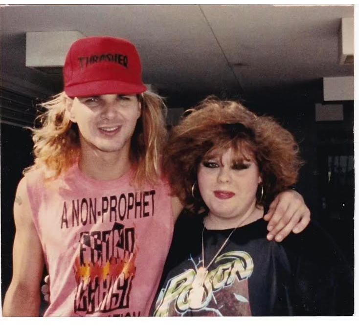 RikkiRockett's tweet photo. Share a pic with me and have it reposted please email it to RikkiRockettPics@gmail.com  
From Gena Miller, 1989 Daytona! 

#rikkirockett #poisondrummer #poison #music #drums #drumming #80skids #80sforever #1984 #fans #rockandrollfans #poisonfans #throw🔙 #1989 #daytona https://t.co/As34xSZHne