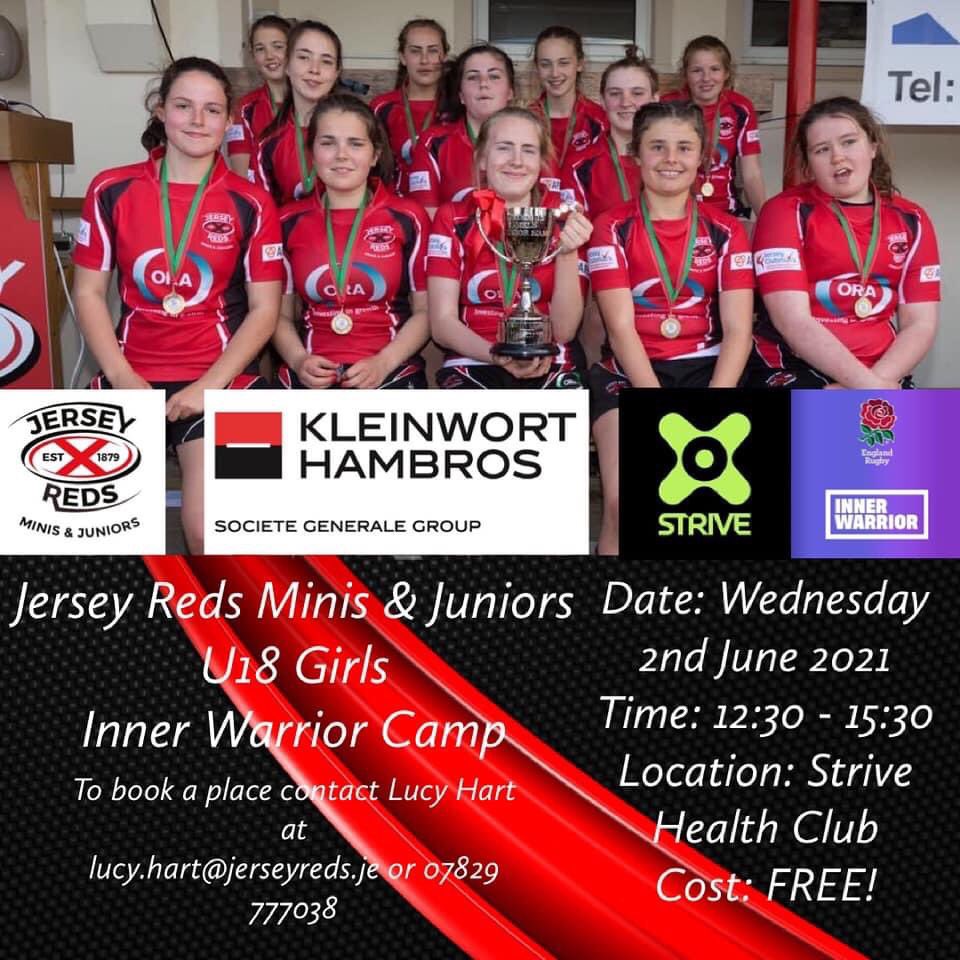 JerseyRFCMJ's tweet photo. Donβt forget that on Wednesday 2nd June weβre holding our girls only Open Day at @StriveJersey!
To sign up either DM us or sign up through England Rugbyβs website!
https://t.co/UrGLYumEwA
#innerwarrior #grassrootsrugby #localrugbyclub #girlsrugby #thisgirlcan https://t.co/elMPRp3Tqz