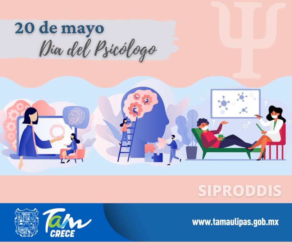 Hoy celebramos el #DiaDelPsicologo fecha establecida en 1998 por la Federación Nacional de Colegios, Sociedades y Asociaciones de Psicólogos de México, pues un día como hoy, pero de 1937 fue entregada la primera licencia para ejercer la profesión en nuestro país.