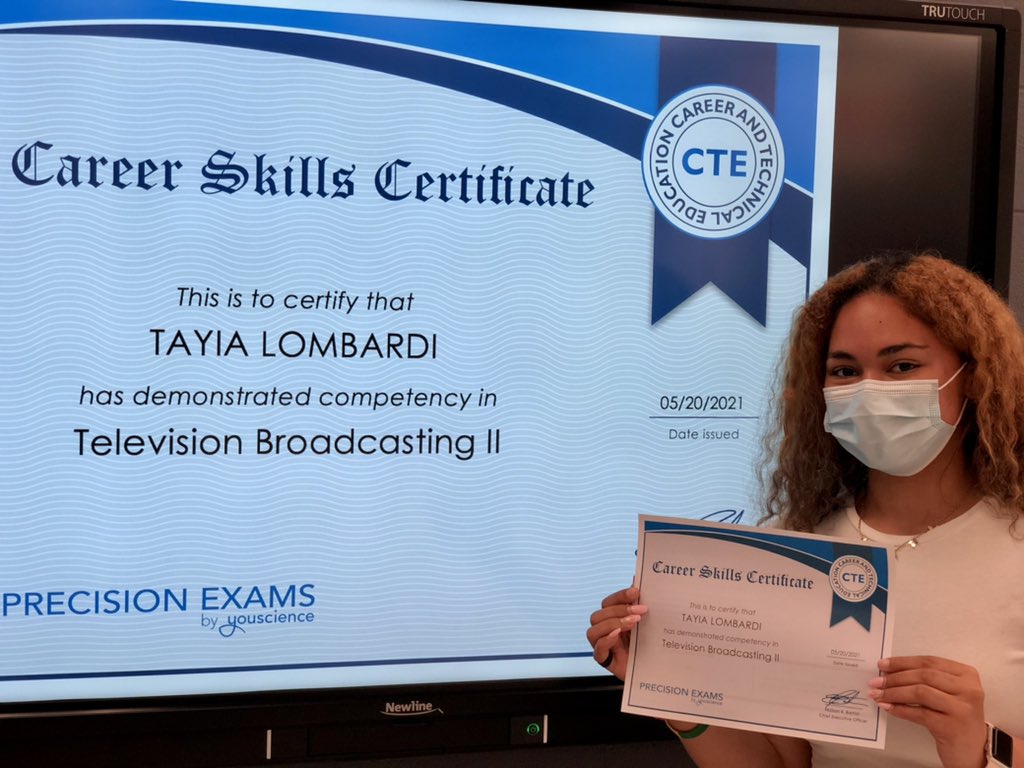 Kevin Fenlon (@kfenlon67) on Twitter photo Congratulations 🎉 @Hprhs_MorganW & @hprhs_tayia on being the 1st Media Program students to earn 4️⃣ <a href="/You_Science/">YouScience</a> CTE Precision Exams Certifications! 👏<a href="/HPRwildcats/">High Point Regional High School</a> <a href="/JonTallamy/">Jon Tallamy</a> <a href="/SeamusWCampbell/">Seamus Campbell</a> <a href="/HighPointSTEM/">Brian Drelick</a> @iste <a href="/NJTEEA/">NJTEEA</a> <a href="/iteea/">ITEEA</a> <a href="/NJHerald/">New Jersey Herald</a> <a href="/dailyrecord/">Daily Record</a> <a href="/theadvnews/">Advertiser News N.</a> Congratulations 🎉 @Hprhs_MorganW & @hprhs_tayia on being the 1st Media Program students to earn 4️⃣ <a href="/You_Science/">YouScience</a> CTE Precision Exams Certifications! 👏<a href="/HPRwildcats/">High Point Regional High School</a> <a href="/JonTallamy/">Jon Tallamy</a> <a href="/SeamusWCampbell/">Seamus Campbell</a> <a href="/HighPointSTEM/">Brian Drelick</a> @iste <a href="/NJTEEA/">NJTEEA</a> <a href="/iteea/">ITEEA</a> <a href="/NJHerald/">New Jersey Herald</a> <a href="/dailyrecord/">Daily Record</a> <a href="/theadvnews/">Advertiser News N.</a>