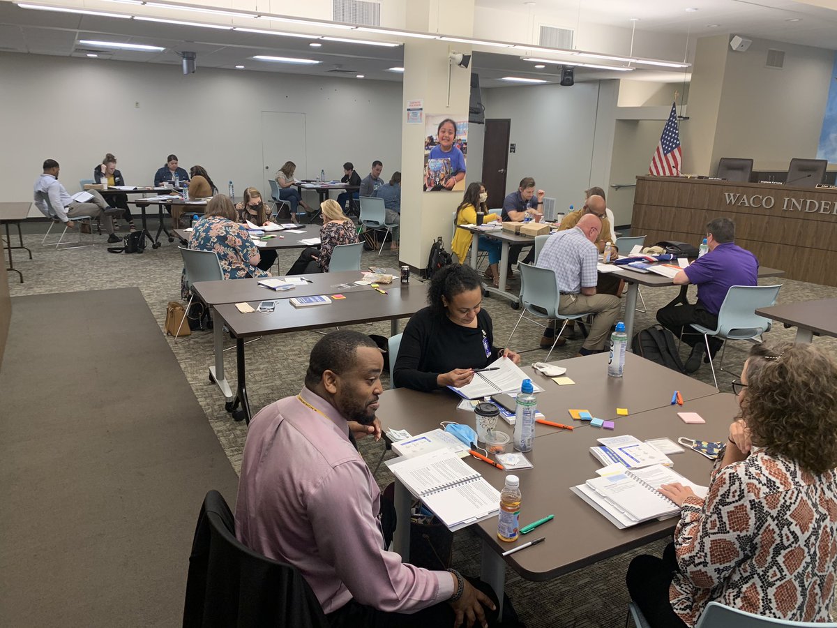 R12Supts's tweet photo. Thank you to @WacoISD for hosting our first round of Crucial Accountability this year! @Region12 @Region12HR @SKucera90 @Region12Leaders https://t.co/UstkGOab9x