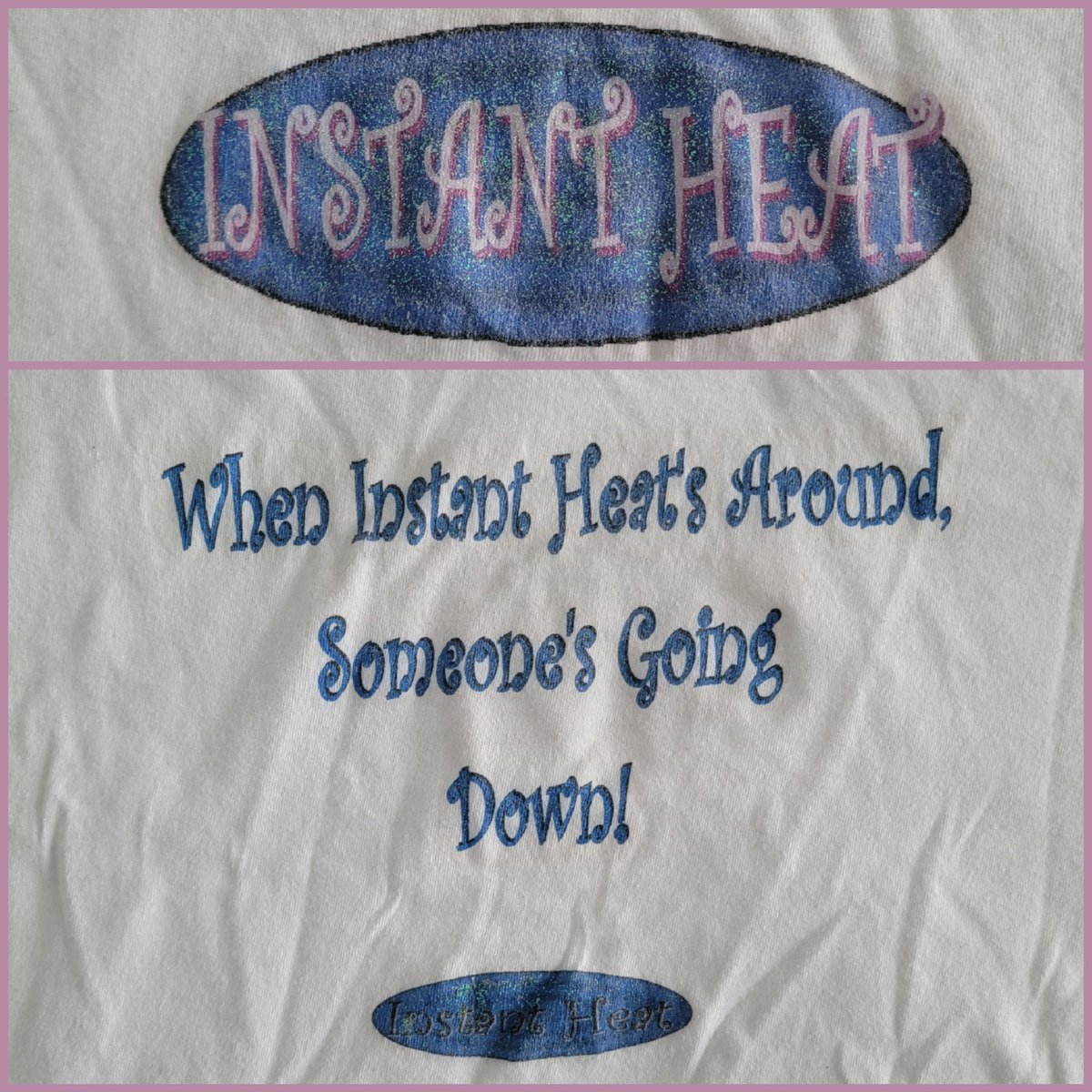 chibitheballa's tweet image. Wow I opened up some boxes in the garage and came across this treasure. #InstantHeat #PCW