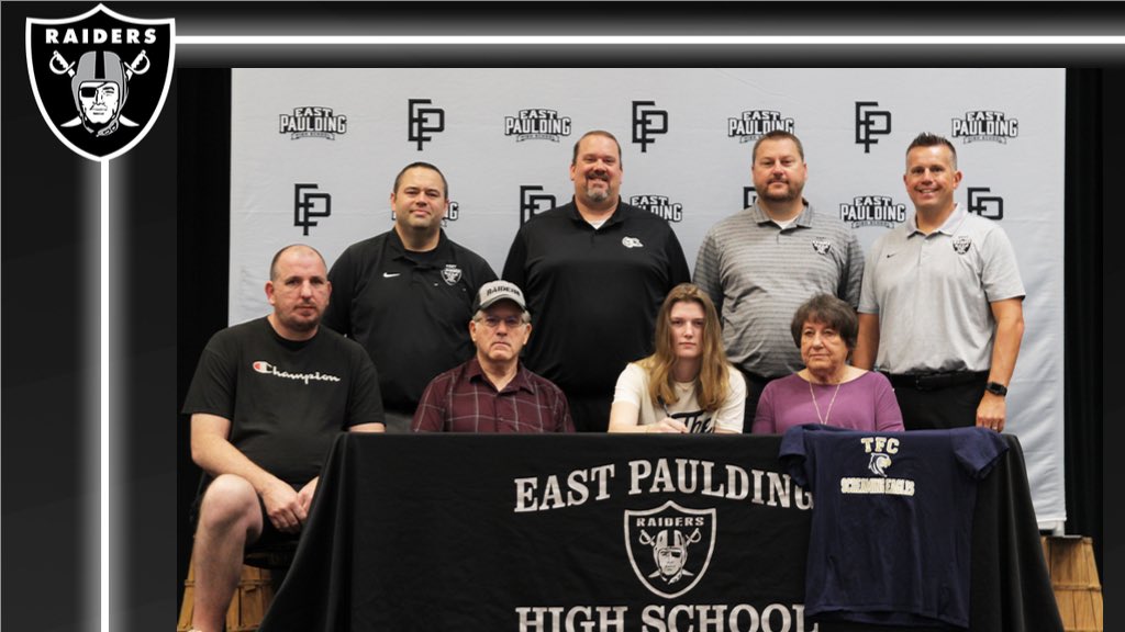Congratulations to <a href="/_itscynt/">Cynthia Engler</a> for signing her NLI to further her education and athletic career for <a href="/TFCWBB/">Toccoa Falls Women's Basketball</a>. 🏴‍☠️🖊🏴‍☠️ <a href="/OneRaider1/">OneRaider</a> <a href="/pauldingboe/">Paulding County School District</a> <a href="/Paulding_Sports/">PauldingCountySports</a>