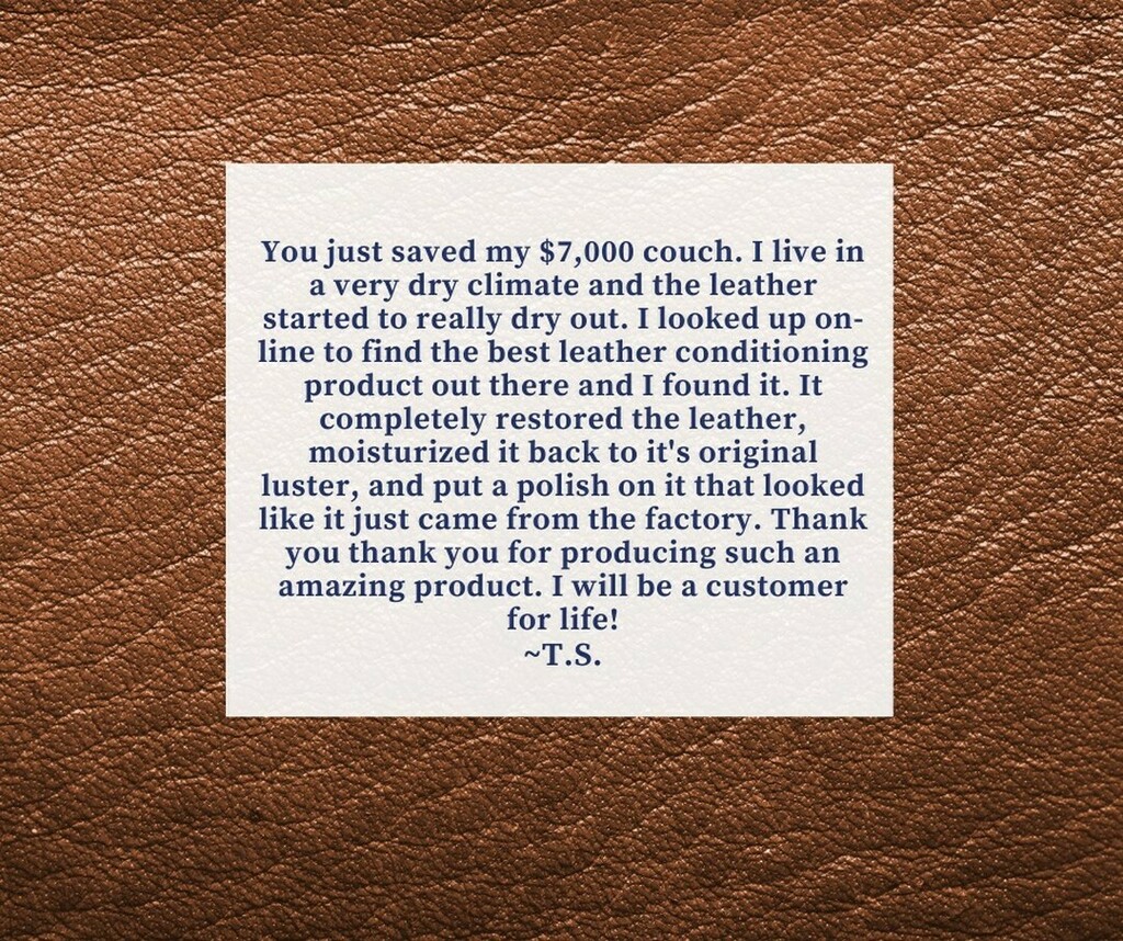 Leathermilk to the rescue! Good leather products should last decades, if not a lifetime with the right care. #leathermilkofficial #leatherfurniture instagr.am/p/CPGtJc7NkJz/