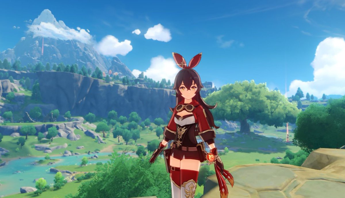 NicaraoGaming's tweet photo. Can't believe this game is free, lol
It is a kawaii version of BotW :D love the story so far, and Amber with her bow! #HunterPower #GenshinImpact https://t.co/dOy3PEpPsx