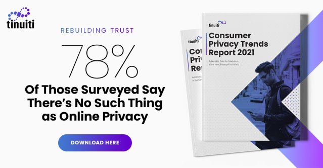 NEW RELEASE! <a href="/Tinuiti/">Tinuiti</a>'s 2021 Consumer Privacy Trends Report dives into the universal skepticism about online privacy and what consumers are doing to protect themselves, so that advertisers can truly understand what the people want. Get the free download: bit.ly/340O2NZ