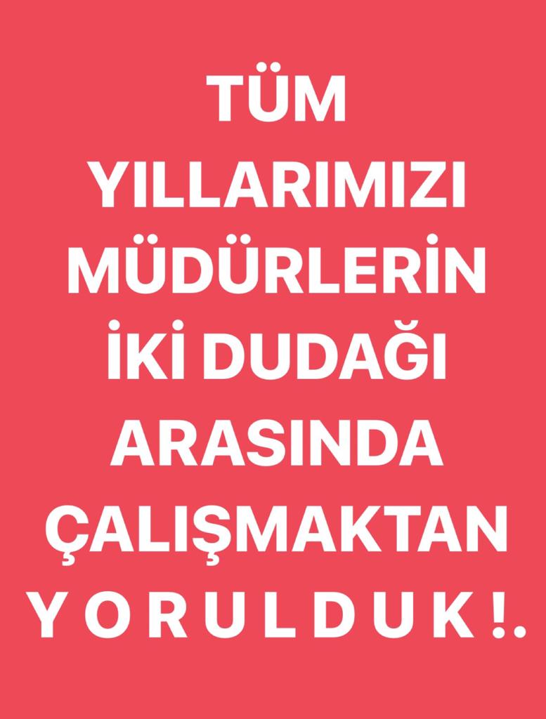 EmekHizmet VarStatüYok@RTErdogan <a href="/kilicdarogluk/">Kemal Kılıçdaroğlu</a> <a href="/meral_aksener/">Meral Akşener</a> <a href="/ziyaselcuk/">Ziya Selçuk</a> <a href="/lutfielvan/">Lütfi Elvan</a> <a href="/emrullahisler/">Emrullah İŞLER</a> <a href="/_aliyalcin_/">Ali YALÇIN</a> <a href="/kamilaydinmhp/">Prof.Dr.Kamil Aydın</a> <a href="/tcbestepe/">T.C. Cumhurbaşkanlığı</a> <a href="/ybuyuk34/">Yusuf BÜYÜK</a> <a href="/mebhbogm/">MEB Hayat Boyu Öğrenme Genel Müdürlüğü</a> <a href="/HMBakanligi/">T.C. Hazine ve Maliye Bakanlığı</a> <a href="/safran1958/">Mustafa SAFRAN</a> <a href="/tcmeb/">Millî Eğitim Bakanlığı</a> @FOXhaber
@hayatboyuailesi 
<a href="/ybuyuk34/">Yusuf BÜYÜK</a> tcf