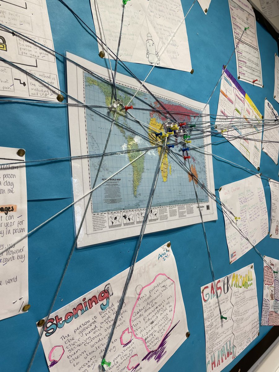 BucksburnR's tweet photo. Come check out the ‘crime’ board in RMPS!

S2’s have been researching and analysing the humanness of capital punishment. https://t.co/aRu16EjfuT