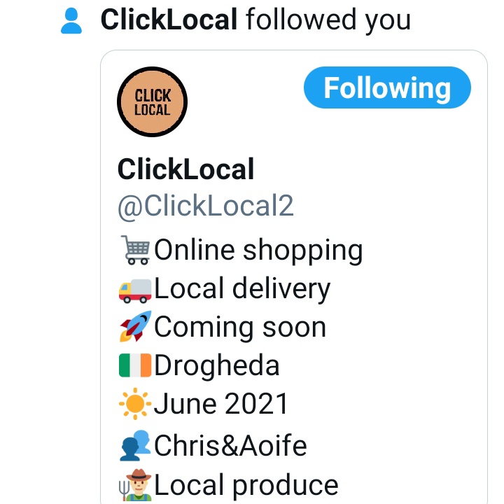 Hi <a href="/Louthchat/">#LouthChat</a> a great idea from a local business and new to twitter <a href="/ClickLocal2/">ClickLocal</a>