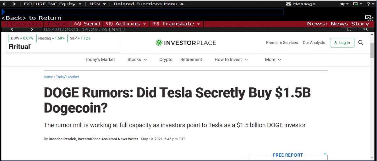 " Did Tesla Secretly Buy $1.5B Dogecoin?"

NOOO THEY DIDN'T 💀💀💀
